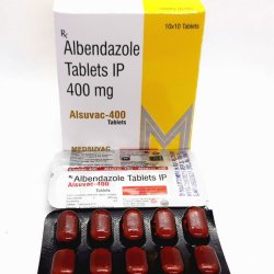 Alsuvac-400 (Альбендазол 400мг) 10таблеток