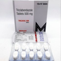Tricavac-500(Триклабендазол 500мг) 10таблеток